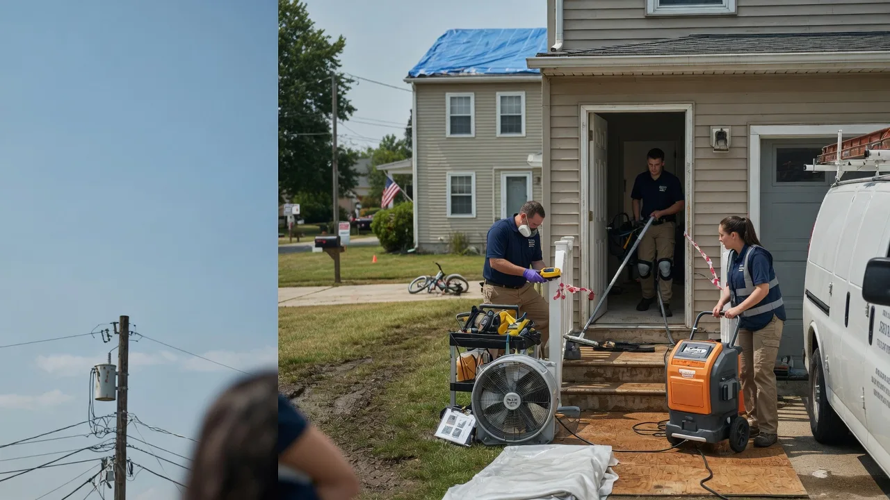 Water Damage Repair in Roseville, MI near me